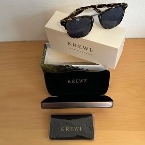 Krewe tortoiseshell sunglasses. Handcrafted.
